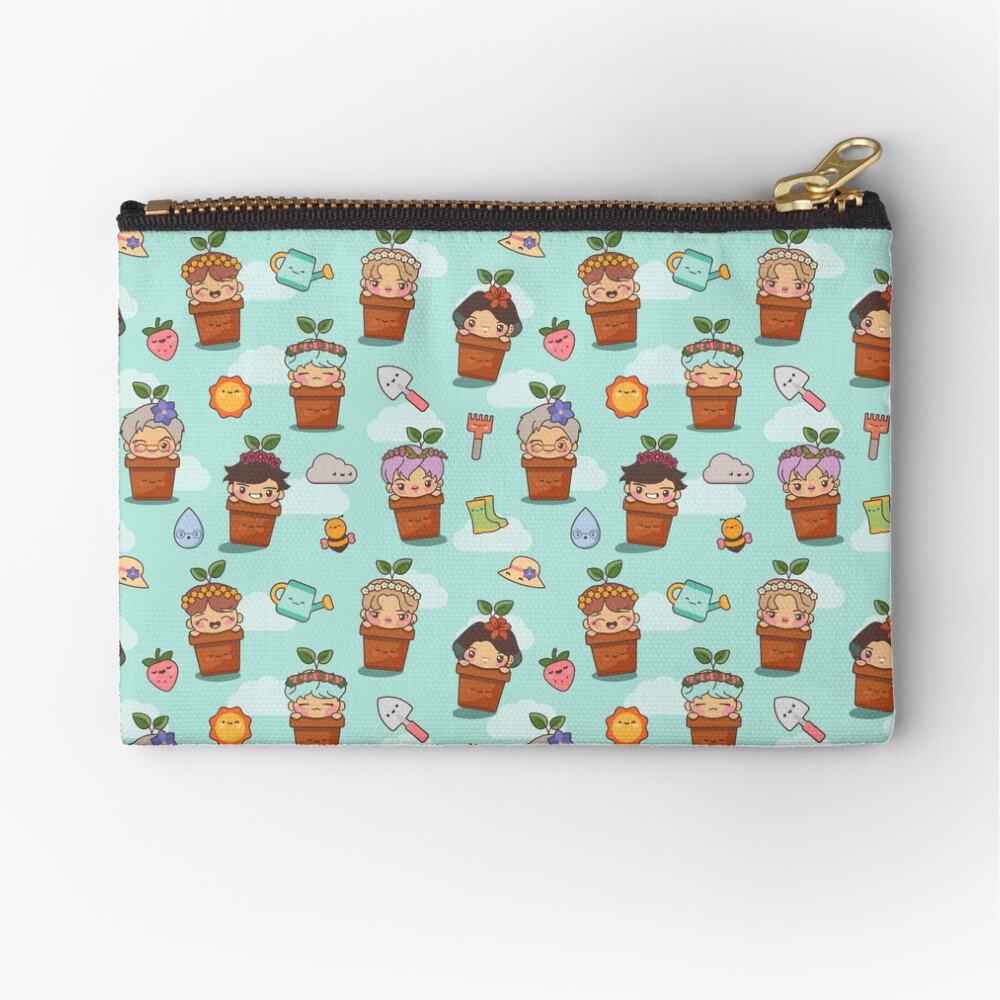 BTS Birthday Sprouts ~Pouches & Pillows~ Zipper Pouch