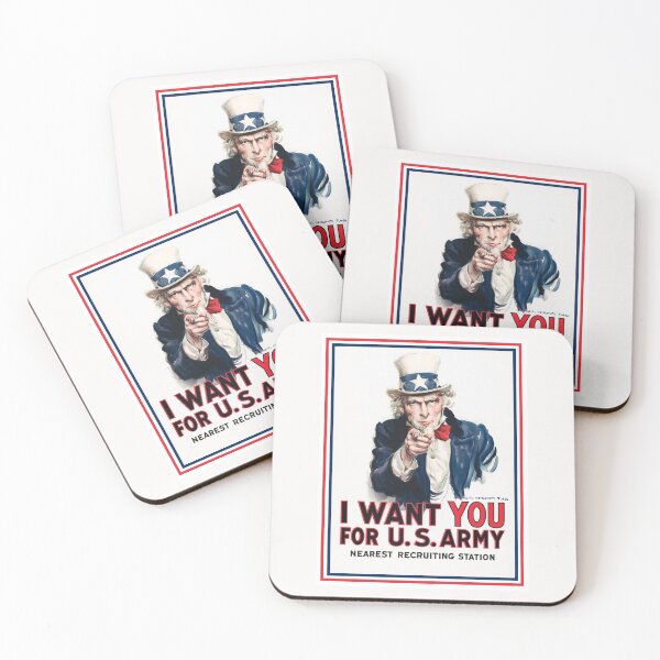 Item preview, Uncle Sam - I Want You - James Montgomery Flagg - 1917 designed and sold by warishellstore.