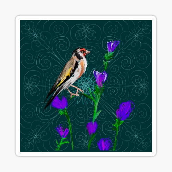 Goldfinch Sticker