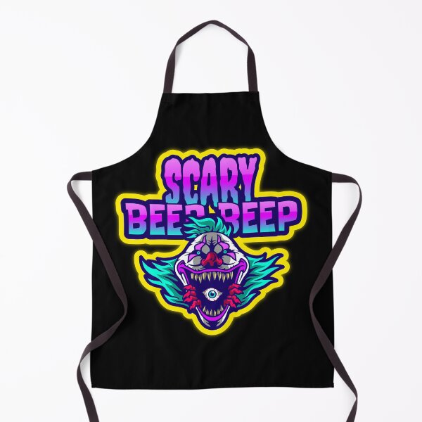 Item preview, Halloween Scary Clown - Scary Beep Beep designed and sold by d1mology.