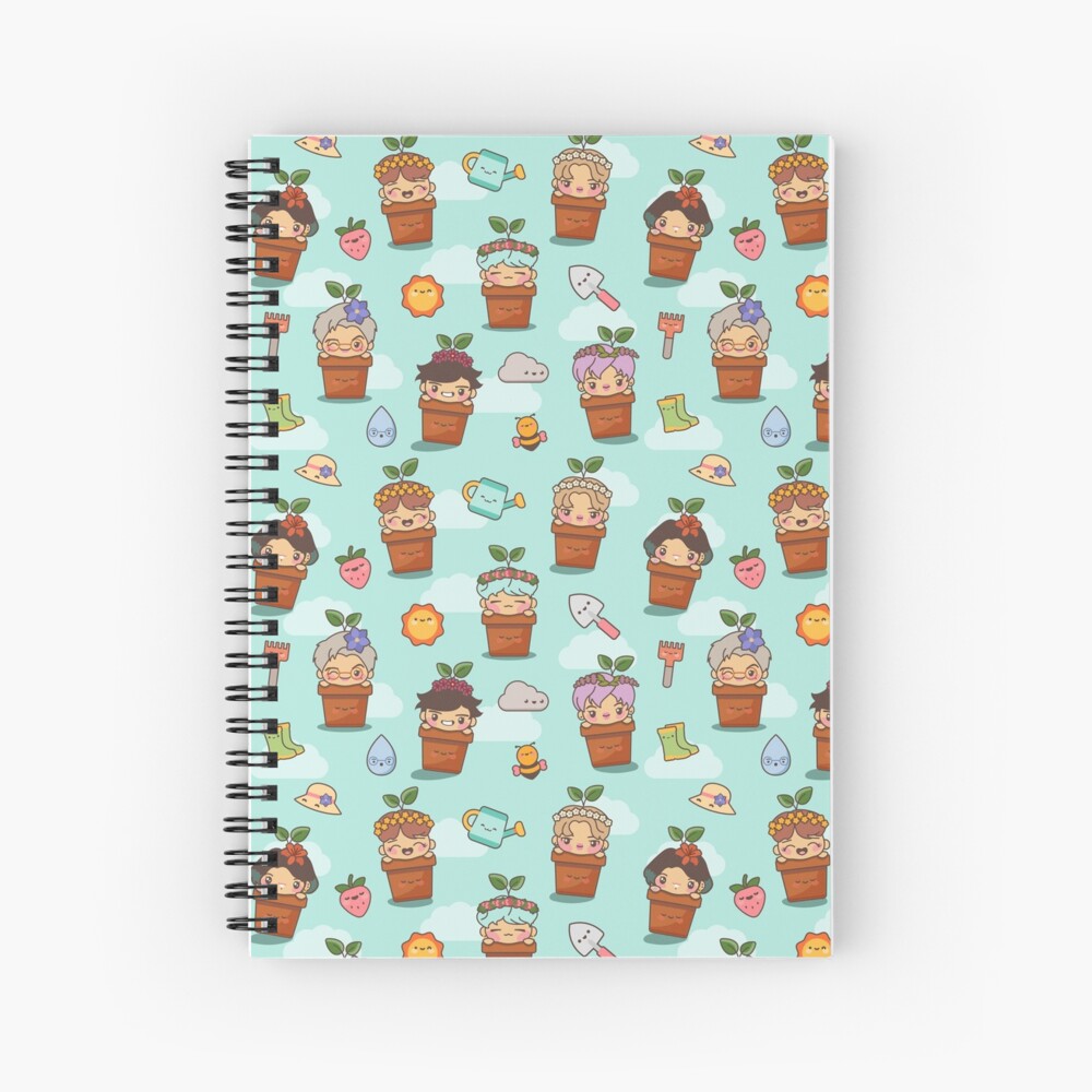 BTS Birthday Sprouts ~Journals & Notebooks~ Spiral Notebook