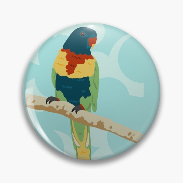 Item preview, Rainbow Lorikeet designed and sold by Tilly Scribbles.