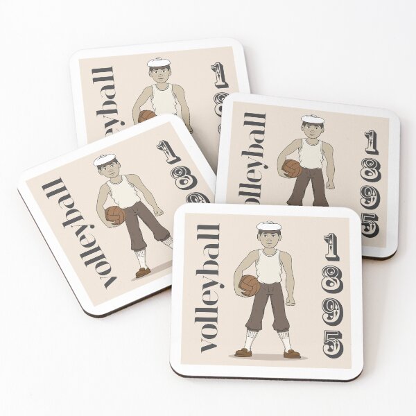 Item preview, Illustration represents volleyball player of old when the sport was created 1895. Ideal for educational, sports and historical materials designed and sold by LucianoCosmo.