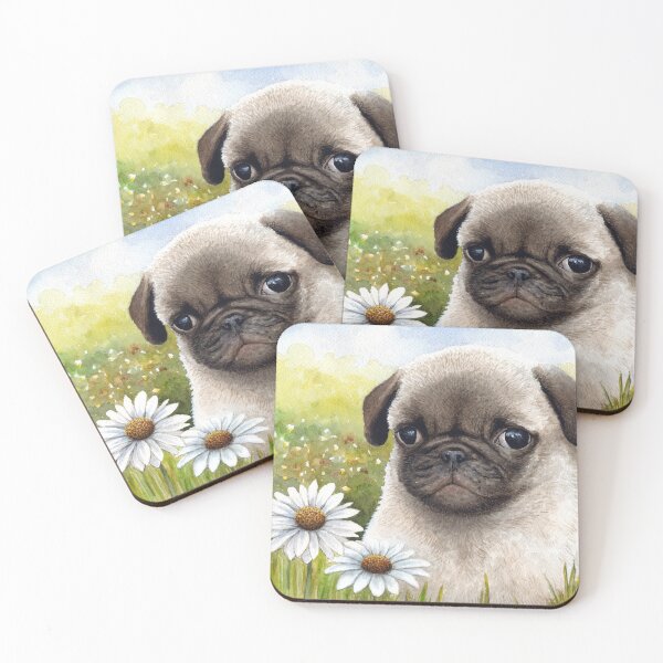 Item preview, Dog 114 Pug designed and sold by artbylucie.