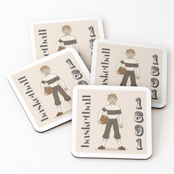 Item preview, Illustration represents basketball player of old when the sport was created 1891. Ideal for educational, sports and historical materials designed and sold by LucianoCosmo.