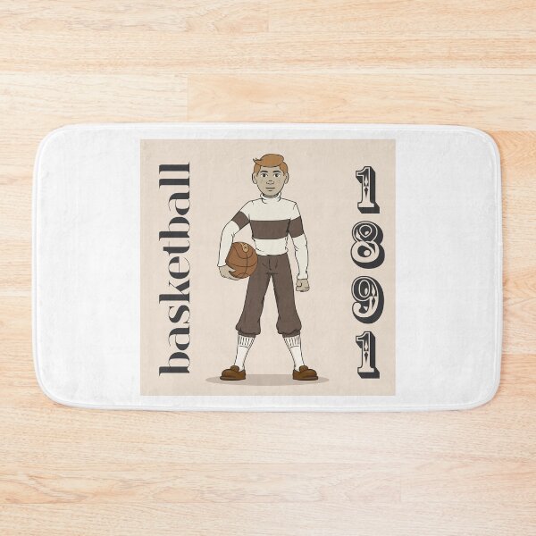 Item preview, Illustration represents basketball player of old when the sport was created 1891. Ideal for educational, sports and historical materials designed and sold by LucianoCosmo.