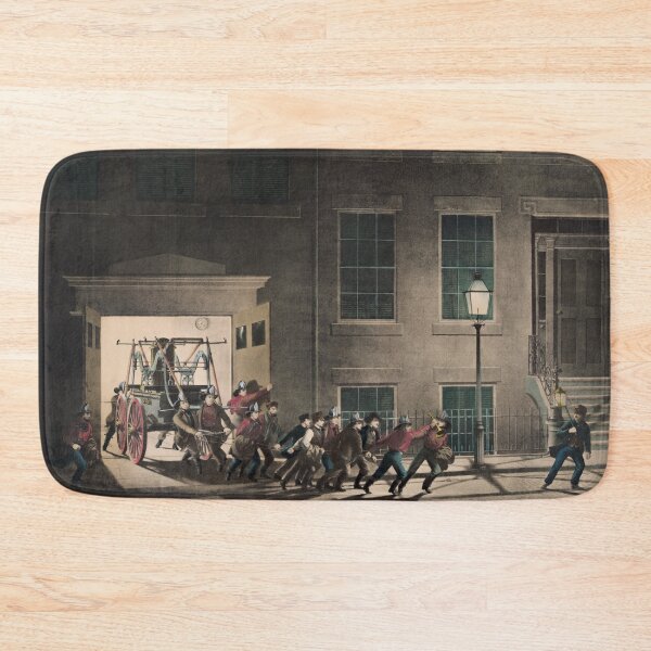 Item preview, The Life Of A Fireman - The Night Alarm - Circa 1854 designed and sold by warishellstore.