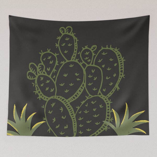 Item preview, Green Floral Cactus designed and sold by Pris25.