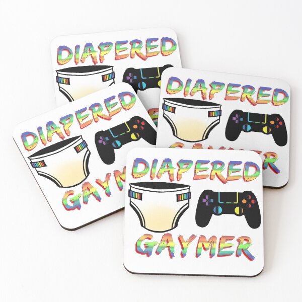 Item preview, Diapered GAYMER PRIDE designed and sold by DF3.
