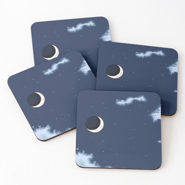 Item preview, NIGHT SKY CRESCENT MOON designed and sold by Takoto.