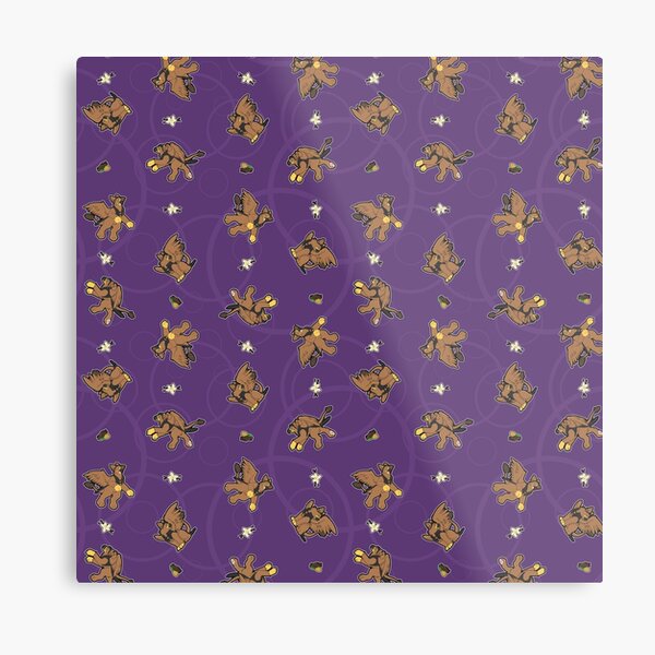 Gryphon pattern Metal Print