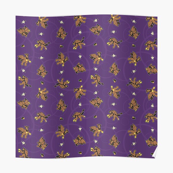 Gryphon pattern Poster