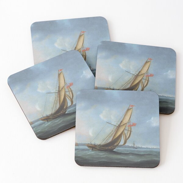 Item preview, A Squadron Of The Fleet Bearing Down The Channel Off The South Coast Of England designed and sold by warishellstore.