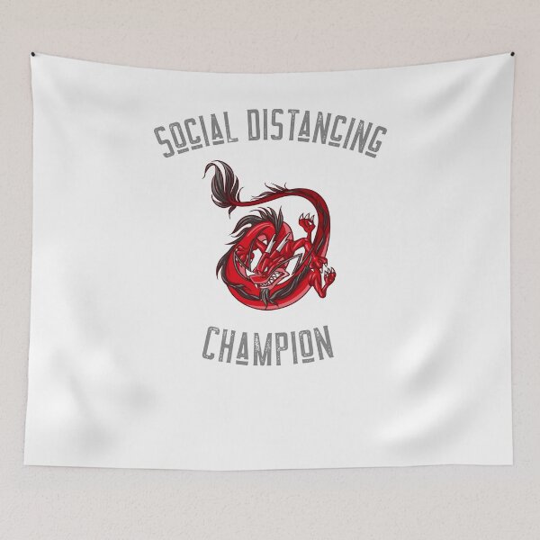 Item preview, Social Distancing Champion Apparel designed and sold by PandemicLife.