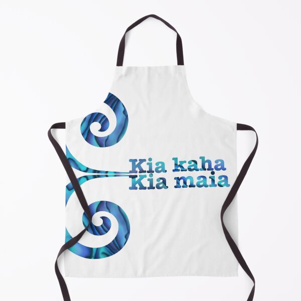 Item preview, Kia kaha Kia Maia double koru designed and sold by Mayakiwi.