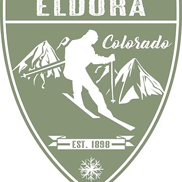 Artwork thumbnail, Ski Eldora Colorado by Jared Davies