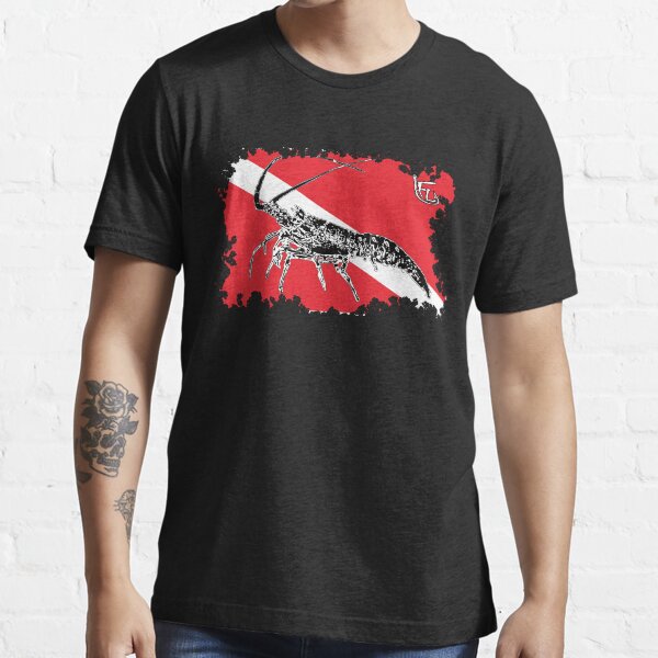 Dive Spiny Lobster Rip Essential T-Shirt