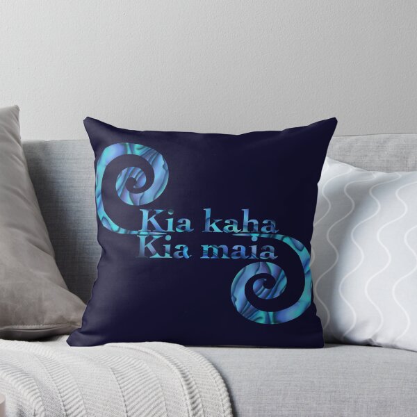 Item preview, Kia kaha Kia Maia koru designed and sold by Mayakiwi.
