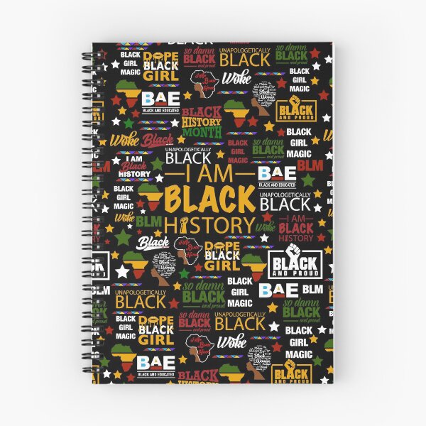 Item preview, I Am Black History Month Quotes Pattern designed and sold by blackartmatters.