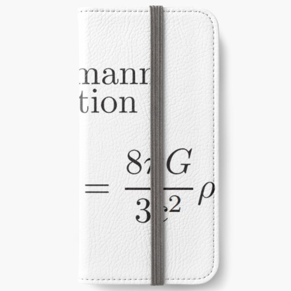 Friedmann Equation -  Physics, Cosmology, Astrophysics iPhone Wallet