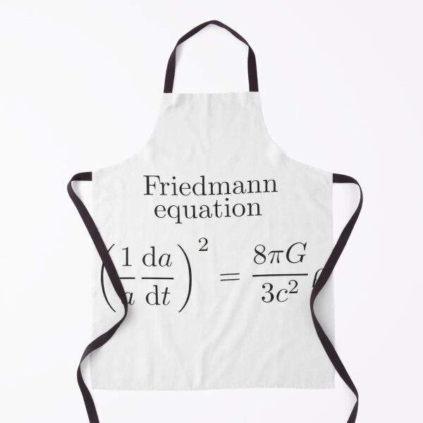 Friedmann Equation -  Physics, Cosmology, Astrophysics Apron