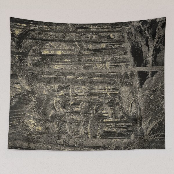 Item preview, Palm trees in the rainforest designed and sold by stevepaint.