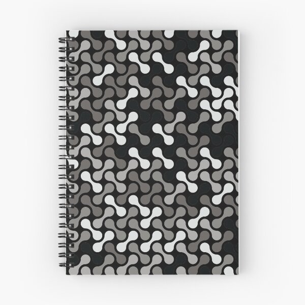 Item preview, Dumbbells & Chains Geometric Pattern – Gray designed and sold by RoguePatterns.