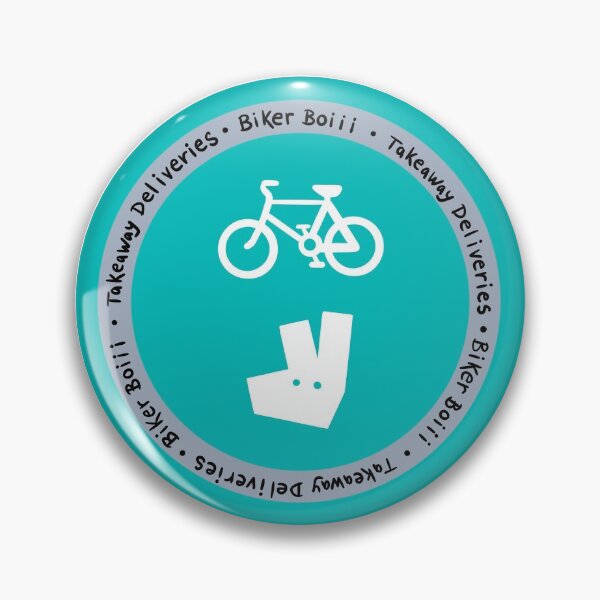 Item preview, Cyclist Delivery Boiii Deliveroo Design 1 designed and sold by PerpetualPanic.