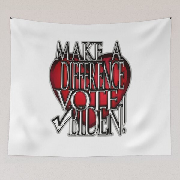 Item preview, Wacky & Fun “MAKE A DIFFERENCE VOTE BIDEN!”  Apparel & Accessories designed and sold by Joanenices.