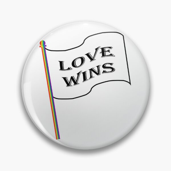 Item preview, Love Wins LGBT Pride Flag Graphic designed and sold by alex96207.