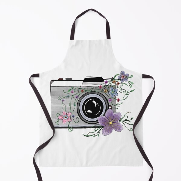 Artikelvorschau, Kamera mit Blumen entworfen und verkauft von kenzikreations.
