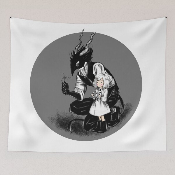 Item preview, the girl from the other side and the sensei designed and sold by jorgelebeau.