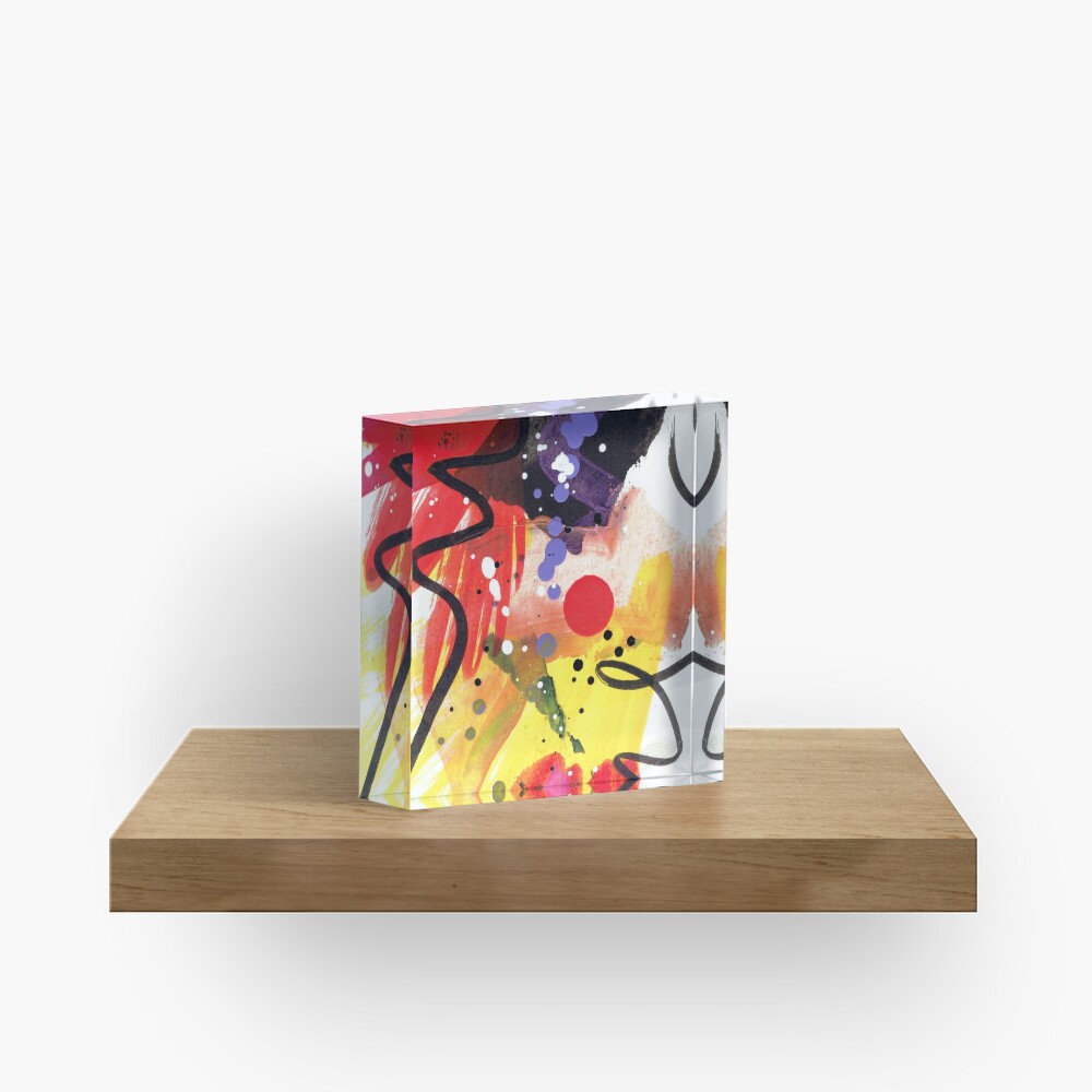 Energy Dawn Acrylic Block