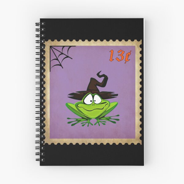 Item preview, Frog in Wizard Hat on Postage Stamp designed and sold by Darcy777.