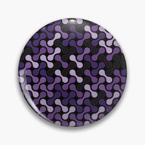 Item preview, Dumbbells & Chains Geometric Pattern – Purple designed and sold by RoguePatterns.