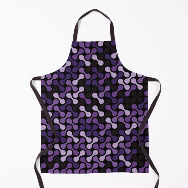 Item preview, Dumbbells & Chains Geometric Pattern – Purple designed and sold by RoguePatterns.
