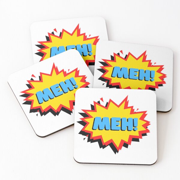 Item preview, Meh Speech Bubble  designed and sold by PetNamedPeeve.