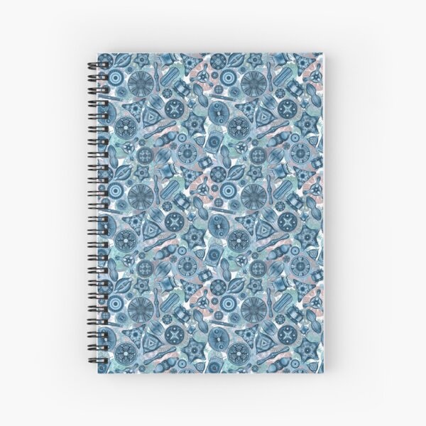 Item preview, Ernst Haeckel Teal Diatoms Tossed over Sea Squirts designed and sold by aimeewilson.