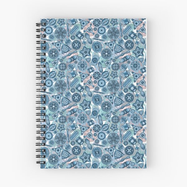 Item preview, Ernst Haeckel Teal Diatoms Tossed over Sea Squirts designed and sold by aimeewilson.