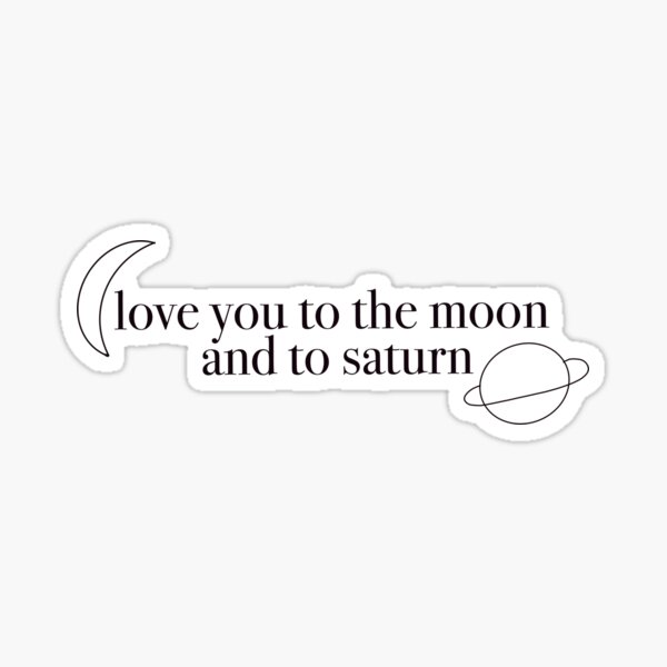 Item preview, love you to the moon  designed and sold by inredlipstick.