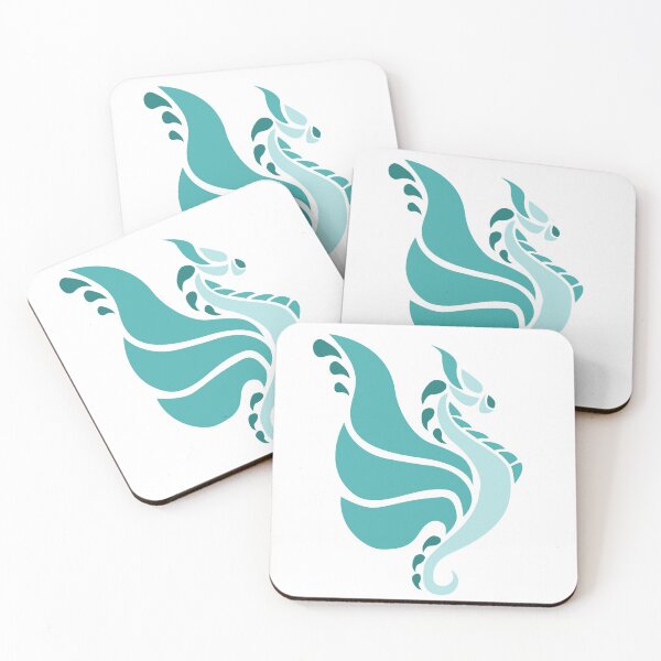 Item preview, Sea Dragon - Turquoise designed and sold by arturekdesign.
