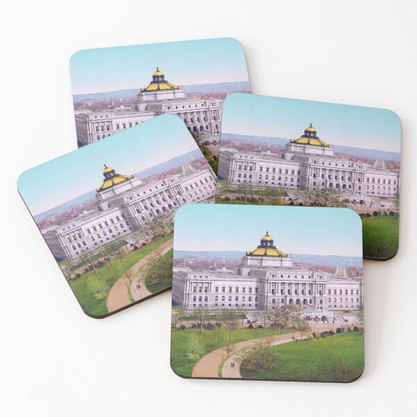 Item preview, The Library of Congress - Washington DC - Circa 1902 Photochrom designed and sold by warishellstore.