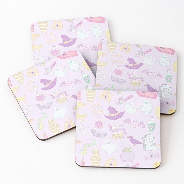 Item preview, pastel cute spooky halloween collage designed and sold by thewayitshine.