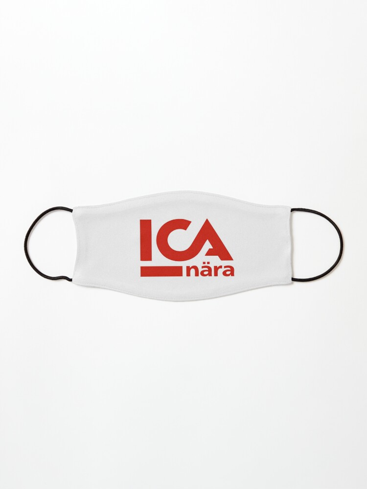 Ica Nara Logo Sverige Mask By Tippen Redbubble