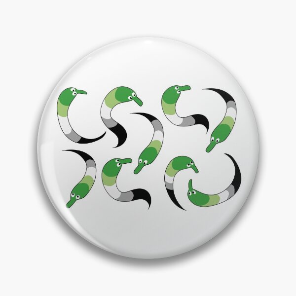 Item preview, Aromantic Worms designed and sold by RosePocky.