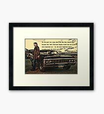 Chevy '67 Impala Framed Print