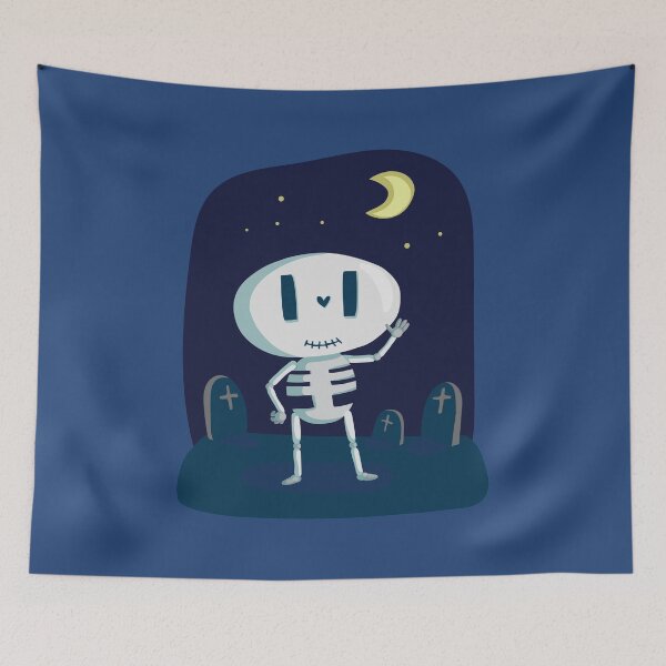 Item preview, Halloween Cute Skeleton designed and sold by dadthebubblegut.