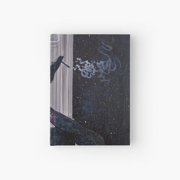 Waiting for inspiration Hardcover Journal