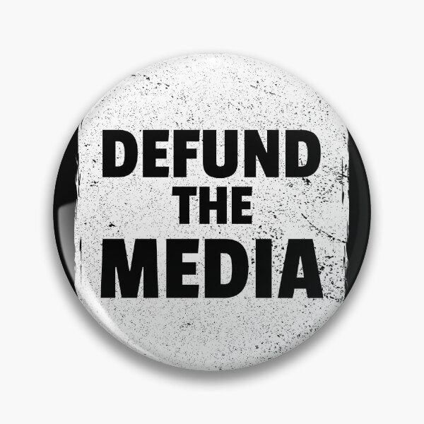 Item preview, Defund the Media - Distressed  designed and sold by MoClan-Graphics.