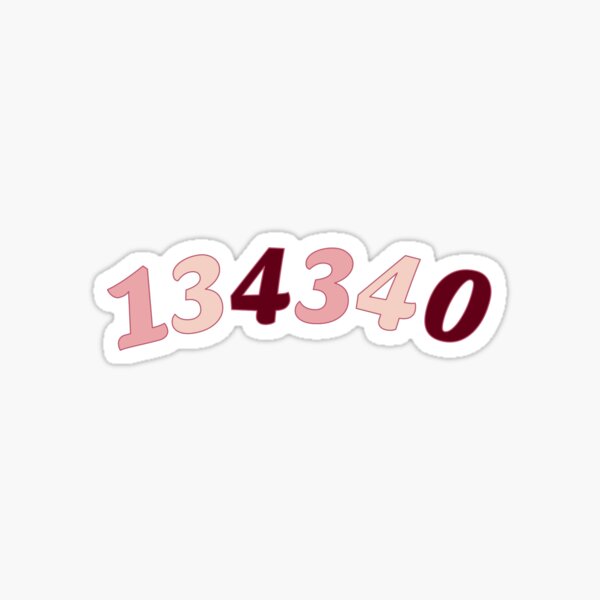 134340 Gifts & Merchandise for Sale | Redbubble